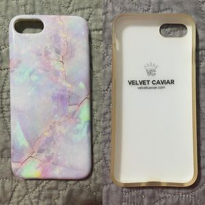 iPhone 6 Purple Opal Velvet Caviar Phone Case